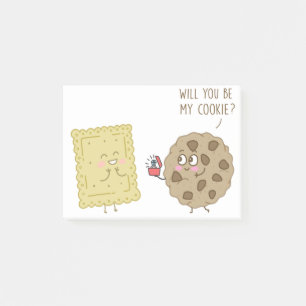 Post-it® Proposition de biscuits - Me marie-tu ?