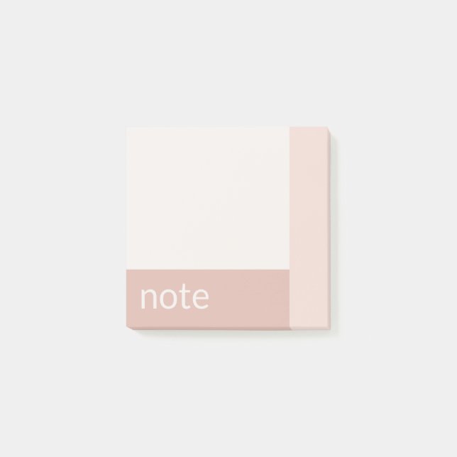 Post-it® Propre Crème Lilac fille personnalisable (Devant)
