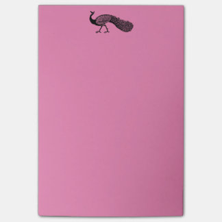 Post-it® Protection de notes fière de post-it de paon