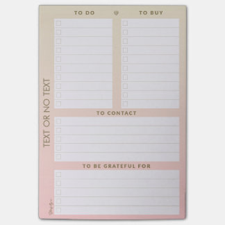 Post-it® Protection multiple de liste de remue-ménage de