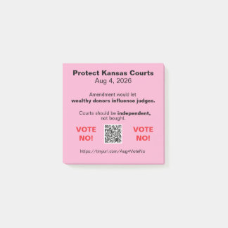 Post-it® Protégez les tribunaux du KS le 4 août 2026