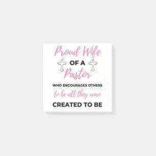 Post-it® Proud Wife of A Pasteur Who Encourages