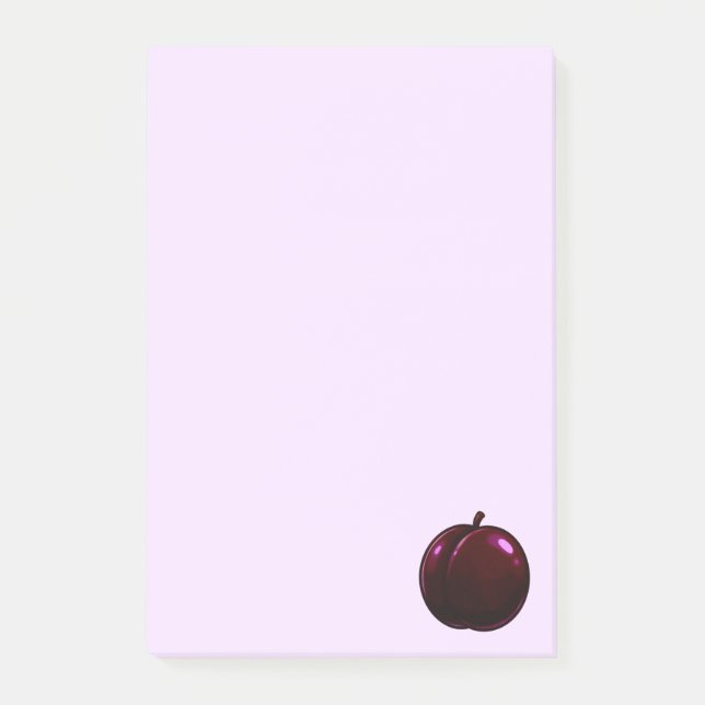 Post-it® Prune - Collection de Fruits -  (Devant)