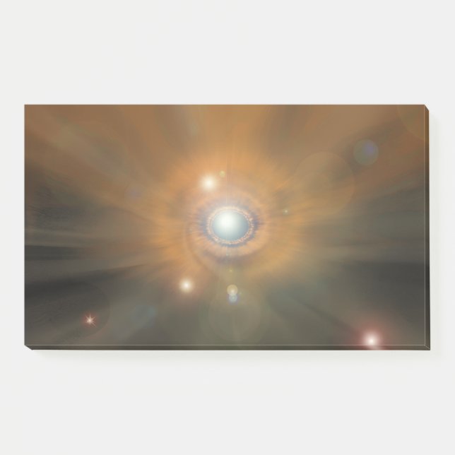 Post-it® Pseudo-Andromeda Nebula Post-in Note (Devant)