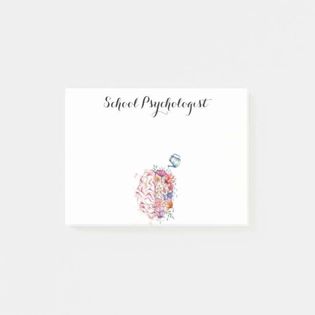 Post-it® Psychologue scolaire  (Devant)