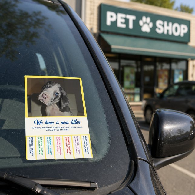 Post-it® Publicité pour chenil (Créateur téléchargé)