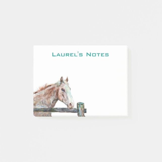 Post-it® Publier des notes avec Cheval Peint (Devant)
