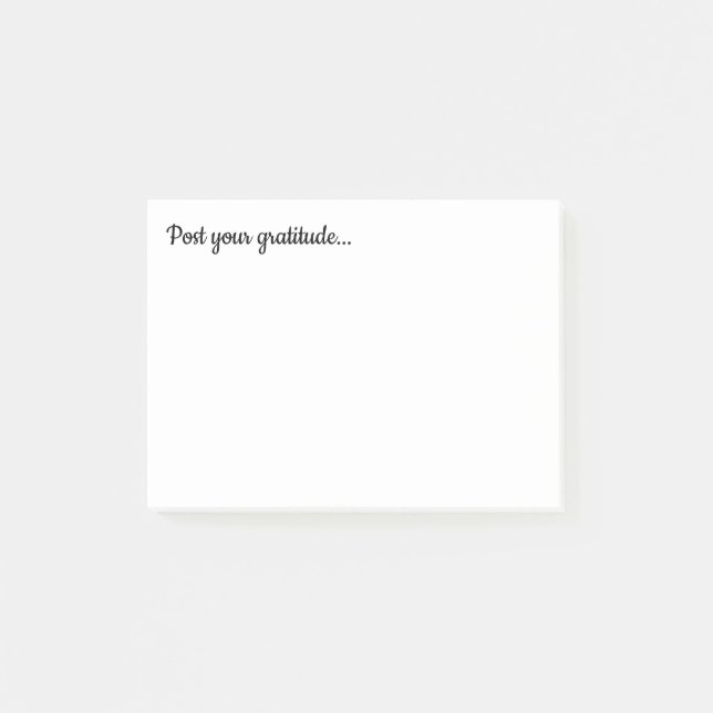 Post-it® Publiez votre gratitude (Devant)