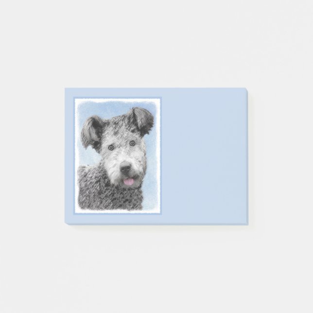Post-it® Pumi Peinture - Cute Original Chien Art (Devant)
