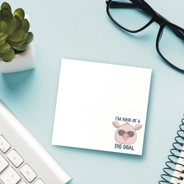 Post-it® Pun de cochon drôle (Créateur téléchargé)