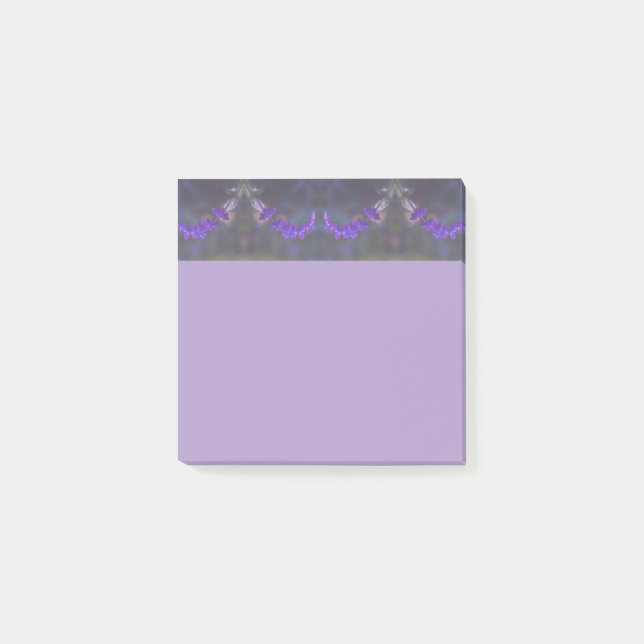 Post-it® Purple Floral Garden (Devant)