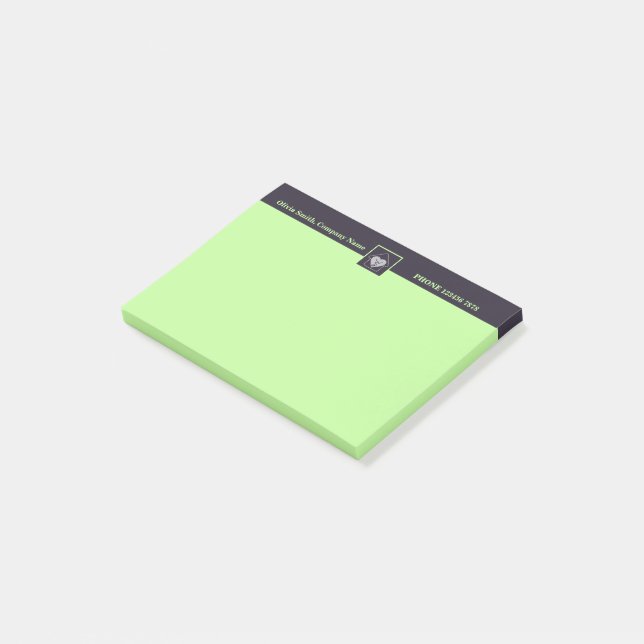 Post-it® Purple & Green Aged Care Promotion Swag (Incliné)