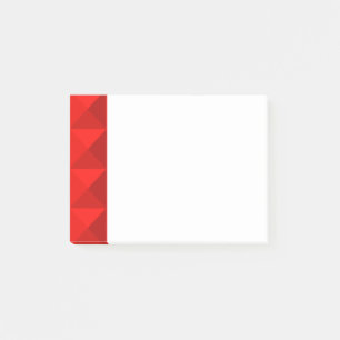 Post-it® Pyramides rouges de pomme de bonbons