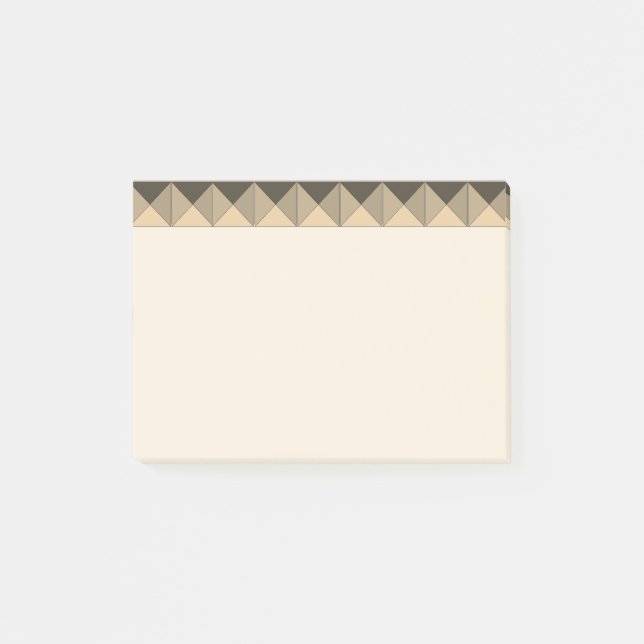 Post-it® Pyramides rustiques chic (Devant)