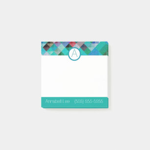 Post-it® Qualité Turquoise
