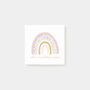 Post-it® Quand il pleut, cherchez Rainbows