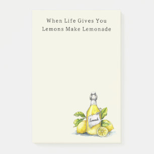 Post-it® Quand La Vie Vous Donne Des Citrons Limonade