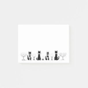 Post-it® Quatre chats noirs, Louis Wain