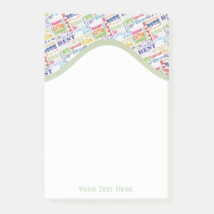 Post-it® Quatre-vingt-dixième cadeaux personnalisés de f