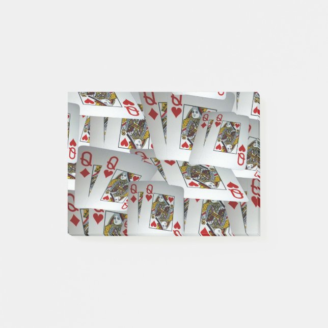 Post-it® "Queen's Gambit : Scattered Pairs of Pocket Queens (Devant)