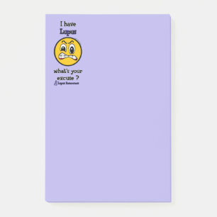 Post-it® Quelle est votre excuse...Lupus