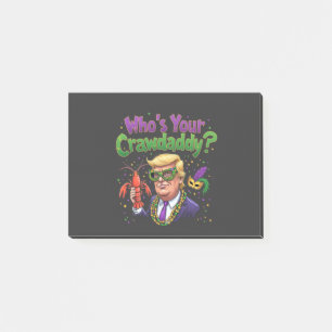 Post-it® Qui est ton père ? Trump Mardi Gras