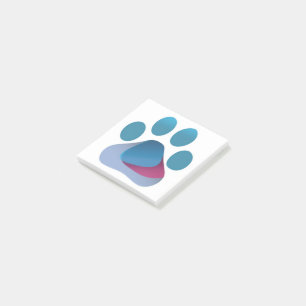 POST-IT (R) NOTES 3"x3" avec logo Paw