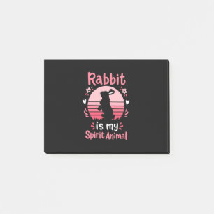 Post-it® Rabbit is My Spirit Animal