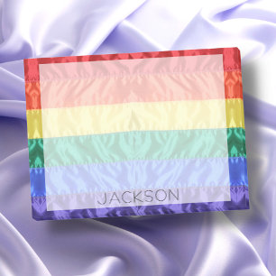 Post-it® Rainbow flag rainbow strips LGBTQ nom personnalisé