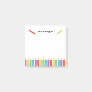 Post-it® Rainbow Pencil Teacher Crayons