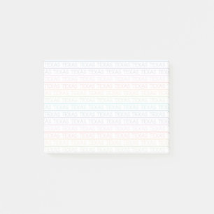 Post-it® Rainbow Texas, Texas