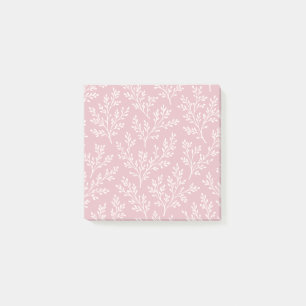 Post-it® Rameaux de forêt neutres - Rose apaisé