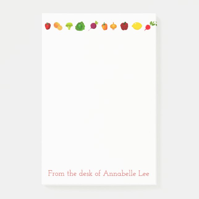 Post-it® Rangée de Vegitarian (Devant)