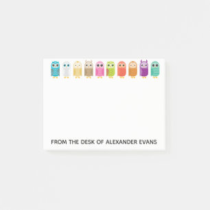 Post-it® Rangée des hiboux