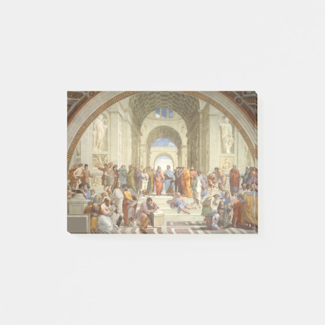 Post-it® Raphael - L'École d'Athènes (Devant)