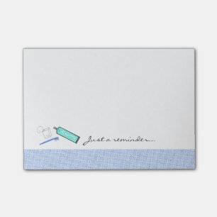 Post-it® Rappel de produits dentaires : dentifrice et bross