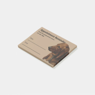 Post-it® Rappel de rendez-vous pour le service d'élevage de