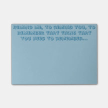 Rappelez-vous des notes de post-it