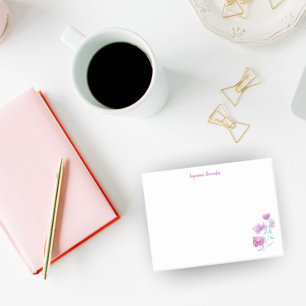 Post-it® Rappels Importants Aquarelle Chrysanthèmes