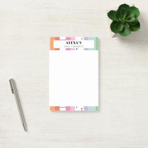 Post-it® Rayures Pop Whimsical