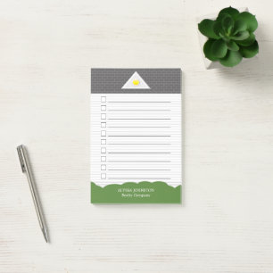 Post-it® Realtor Cute White House To Do List Post-it Notes