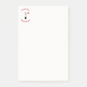 Post-it® Recettes de la famille chef