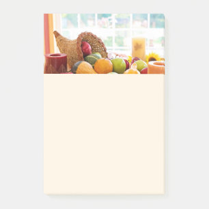 Post-it® Récolte classique de la table de Thanksgiving en a