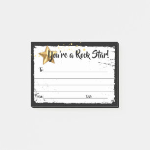 Post-it® Reconnaissance de l'employé grande note post-it de