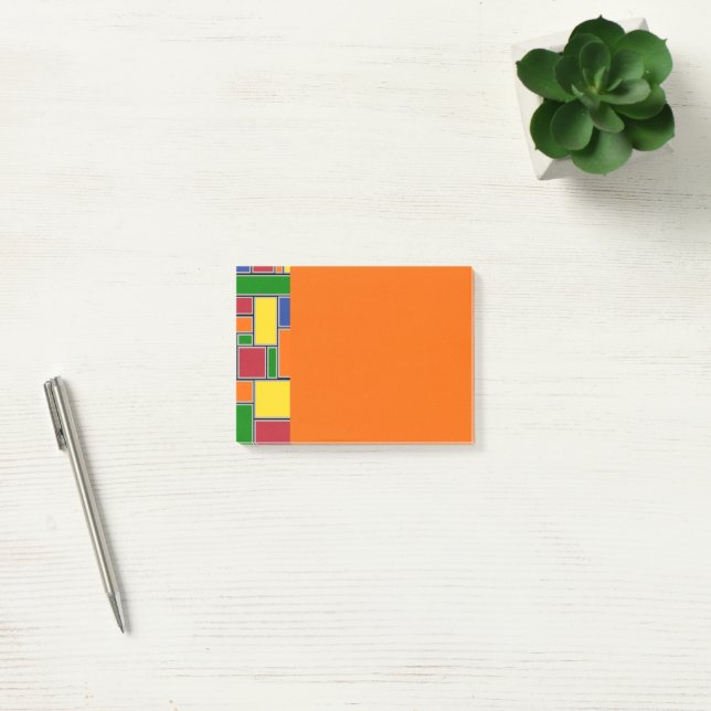 Post-it® Rectangles colorées (Bureau)