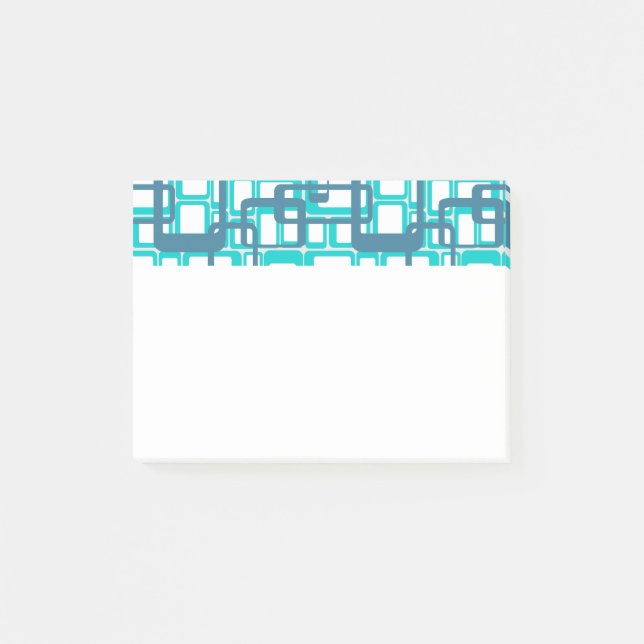 Post-it® Rectangles modernes ouvertes du milieu du siècle (Devant)