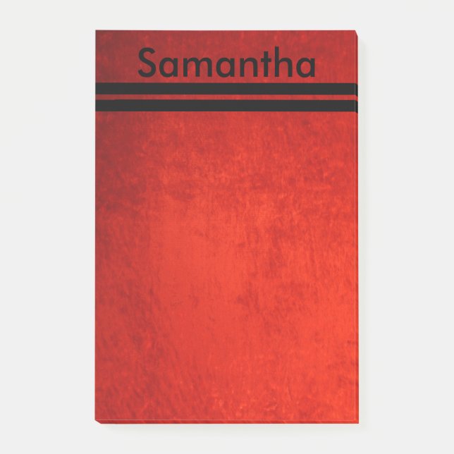 Post-it® Red Grunge (Devant)