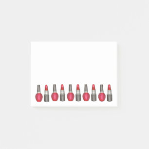 Post-it® Red Lipstick Clou polonais maquillage beauté Poste