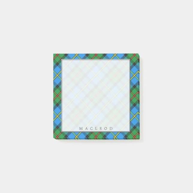 Post-it® Regal Scottish Clan MacLeod de Harris Tartan (Devant)
