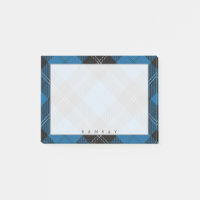 Regal Scottish Clan Ramsay Blue et Black Tartan